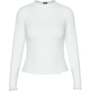 Pieces Pcnicca Ls Top Noos XS White XS Pieces Pcnicca Ls Top Noos XS White XS