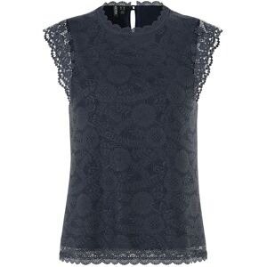Pieces Pcolline Sl Lace Top Wvn Noos XL Black XL Pieces Pcolline Sl Lace Top Wvn Noos XL Black XL