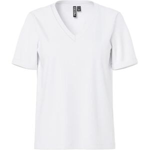 Pieces Pcria Ss V-Neck Solid Tee Jrs Noos Bc M White M Pieces Pcria Ss V-Neck Solid Tee Jrs Noos Bc M White M
