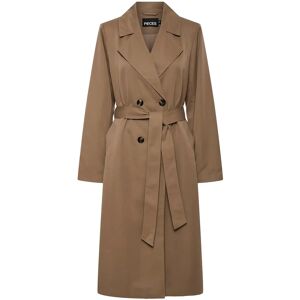 Pieces Pcscarlett Ls Trenchcoat Noos Bc XXL Brown XXL Pieces Pcscarlett Ls Trenchcoat Noos Bc XXL Brown XXL