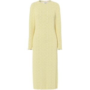 Pieces Pcflora Ls Midi Dress Jrs Noos Bc L Yellow L Pieces Pcflora Ls Midi Dress Jrs Noos Bc L Yellow L
