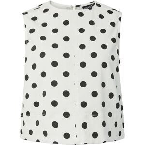 Pieces Pcsalume Sl Denim Top S White S Pieces Pcsalume Sl Denim Top S White S