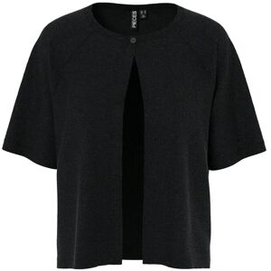 Pieces Pcbree Ss O-Neck Knit Cardigan Noos Bc XL Black XL Pieces Pcbree Ss O-Neck Knit Cardigan Noos Bc XL Black XL