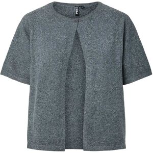 Pieces Pcbree Ss O-Neck Knit Cardigan Noos Bc S Grey S Pieces Pcbree Ss O-Neck Knit Cardigan Noos Bc S Grey S