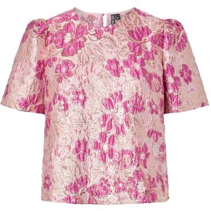 Pieces Pcamelia Ss Jaquard Top D2D Pp S Pink S Pieces Pcamelia Ss Jaquard Top D2D Pp S Pink S
