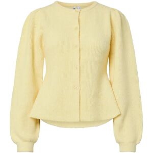 Pieces Pcsilly Ls Puff Knit Cardigan Noos Bc XL Yellow XL Pieces Pcsilly Ls Puff Knit Cardigan Noos Bc XL Yellow XL