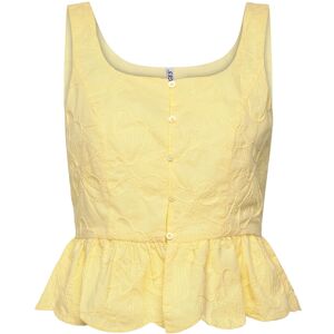Pieces Pcmarli Sl Top Wvn D2D M Yellow M Pieces Pcmarli Sl Top Wvn D2D M Yellow M