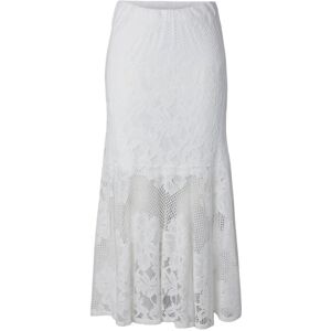 Pieces Pcmaya Mw Lace Ankle Skirt Wvn D2D XL White XL Pieces Pcmaya Mw Lace Ankle Skirt Wvn D2D XL White XL