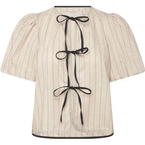 Pieszak Pd-Nadine Pinstripe Tie Jacket 44 Cream 44 Pieszak Pd-Nadine Pinstripe Tie Jacket 44 Cream 44