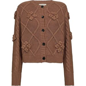 Pieszak Pd-Pearl Knit Cardigan 42 Brown 42 Pieszak Pd-Pearl Knit Cardigan 42 Brown 42