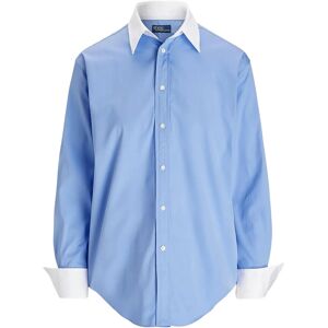 Polo Ralph Lauren Extended-Cuff Cotton Shirt 32 Blue 32 Polo Ralph Lauren Extended-Cuff Cotton Shirt 32 Blue 32