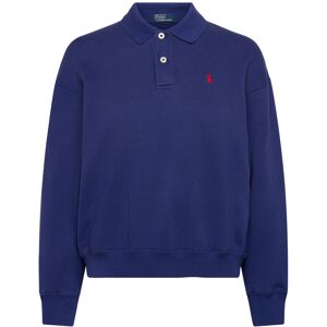 Polo Ralph Lauren Polo-Collar Fleece Pullover L Navy L Polo Ralph Lauren Polo-Collar Fleece Pullover L Navy L