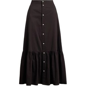 Polo Ralph Lauren Cotton-Silk A-Line Skirt 36 Brown 36 Polo Ralph Lauren Cotton-Silk A-Line Skirt 36 Brown 36