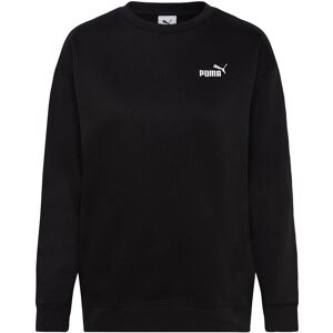 PUMA Ess Small No. 1 Logo Relaxed Crew Fl S Black S PUMA Ess Small No. 1 Logo Relaxed Crew Fl S Black S