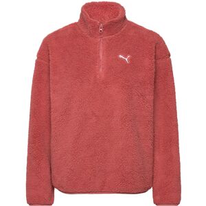 PUMA Ess Elevated Comfort Half-Zip Sherpa Crew S Red S PUMA Ess Elevated Comfort Half-Zip Sherpa Crew S Red S