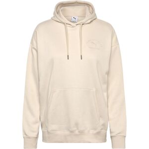 Puma Class Relaxed Hoodie Fl M Cream M Puma Class Relaxed Hoodie Fl M Cream M