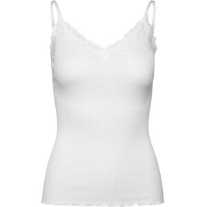 Rosemunde Rwbeatha Sl Regular Singlet Top M White M Rosemunde Rwbeatha Sl Regular Singlet Top M White M