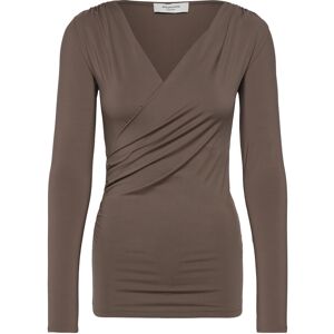 Rosemunde Rwsbillie Ls V-Neck 44 Brown 44 Rosemunde Rwsbillie Ls V-Neck 44 Brown 44