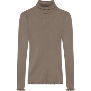 Rosemunde Rwbeatha Silk Ls Rollneck T-Shirt XS Beige XS Rosemunde Rwbeatha Silk Ls Rollneck T-Shirt XS Beige XS