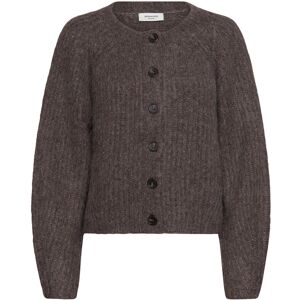 Rosemunde Rwtulip Wool Blend Ls O-Neck Rib Kn S Brown S Rosemunde Rwtulip Wool Blend Ls O-Neck Rib Kn S Brown S