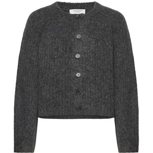 Rosemunde Rwtulip Wool Blend Ls O-Neck Rib Kn S Grey S Rosemunde Rwtulip Wool Blend Ls O-Neck Rib Kn S Grey S