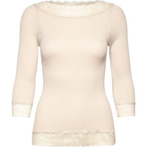 Rosemunde Rwbeatha Silk 2/4 Boatneck 2 Color L Cream L Rosemunde Rwbeatha Silk 2/4 Boatneck 2 Color L Cream L