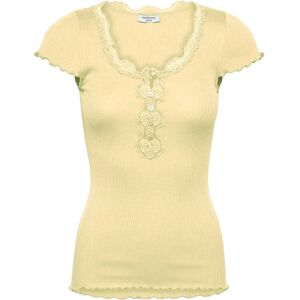 Rosemunde Rwbeatha Silk Capsleeve Button T-Shirt L Yellow L Rosemunde Rwbeatha Silk Capsleeve Button T-Shirt L Yellow L