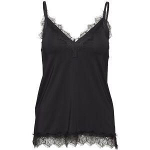Rosemunde Rwbillie Sl Lace Strap Top 38 Black 38 Rosemunde Rwbillie Sl Lace Strap Top 38 Black 38