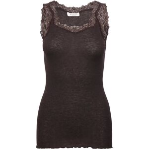 Rosemunde Rwburlington Wool Sl Lace Top M Brown M Rosemunde Rwburlington Wool Sl Lace Top M Brown M