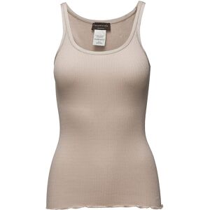 Rosemunde Rwbelle Silk U-Neck Strap Elastic T S Beige S Rosemunde Rwbelle Silk U-Neck Strap Elastic T S Beige S