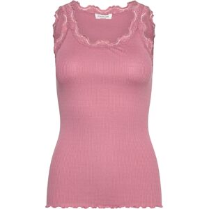 Rosemunde Rwbabette Silk Sl U-Neck Long Lace XXL Pink XXL Rosemunde Rwbabette Silk Sl U-Neck Long Lace XXL Pink XXL