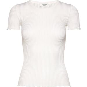 Rosemunde Rwbelize Silk Ss T-Shirt XS White XS Rosemunde Rwbelize Silk Ss T-Shirt XS White XS