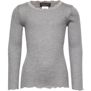 Rosemunde Kids Rkbeatha Ls Lace Top 104 Grey 104 Rosemunde Kids Rkbeatha Ls Lace Top 104 Grey 104