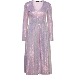 ROTATE Sequin Midi Dress 34 x 125 Pink 34 x 125 ROTATE Sequin Midi Dress 34 x 125 Pink 34 x 125