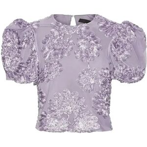 ROTATE 3D Mesh Sleeveless Top 38 Purple 38 ROTATE 3D Mesh Sleeveless Top 38 Purple 38