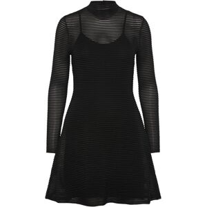 ROTATE Knitted Flared Mini Dress 38 Black 38 ROTATE Knitted Flared Mini Dress 38 Black 38