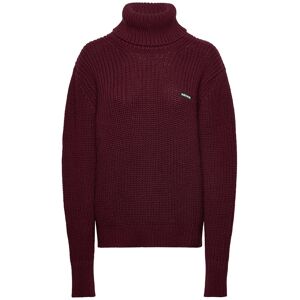 ROTATE Knit Turtleneck Jumper M Burgundy M ROTATE Knit Turtleneck Jumper M Burgundy M