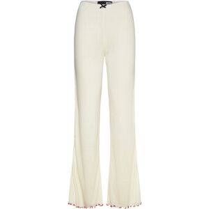 ROTATE Pointelle Low Leggings XL Cream XL ROTATE Pointelle Low Leggings XL Cream XL