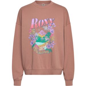 Roxy Lineup Oversized Crew L Brown L Roxy Lineup Oversized Crew L Brown L