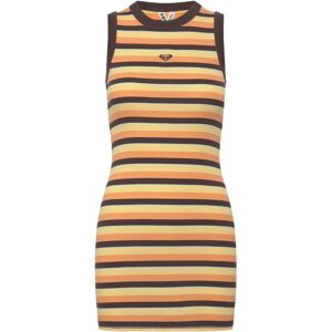 Roxy Iconic Days Dress Stripes XS Yellow XS Roxy Iconic Days Dress Stripes XS Yellow XS