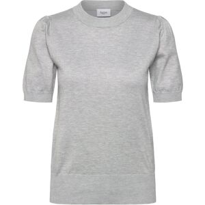 Saint Tropez Milasz Ss Pullover S Grey S Saint Tropez Milasz Ss Pullover S Grey S