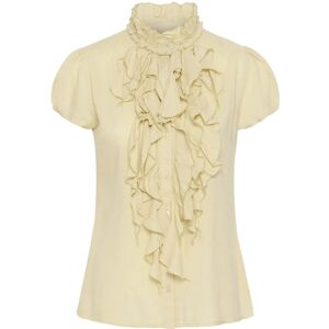 Saint Tropez Ellisz Ss Shirt L Yellow L Saint Tropez Ellisz Ss Shirt L Yellow L
