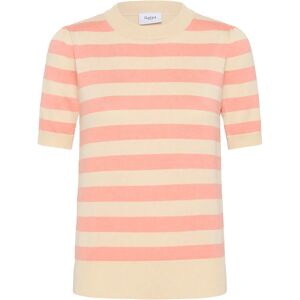 Saint Tropez Milasz Ss Block Stripe Pullover M Pink M Saint Tropez Milasz Ss Block Stripe Pullover M Pink M