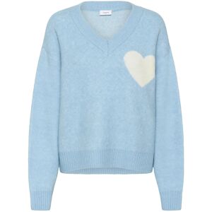 Saint Tropez Pariasz V-Neck Pullover M Blue M Saint Tropez Pariasz V-Neck Pullover M Blue M