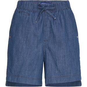 Scotch & Soda Sporty Utility Short In Lightweight Denim — Washed Indigo XS Blue XS Scotch & Soda Sporty Utility Short In Lightweight Denim — Washed Indigo XS Blue XS