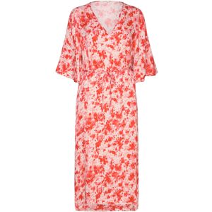 Second Female Papaveri Ss Dress S Red S Second Female Papaveri Ss Dress S Red S
