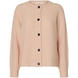 Selected Slwlulu Ls Knit Short Cardigan Noos XL Pink XL Selected Slwlulu Ls Knit Short Cardigan Noos XL Pink XL