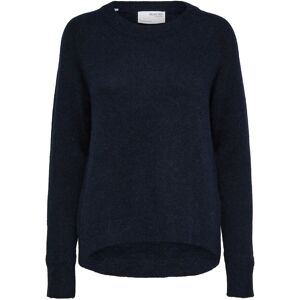 Selected Slwlulu Ls Knit O-Neck Noos S Navy S Selected Slwlulu Ls Knit O-Neck Noos S Navy S