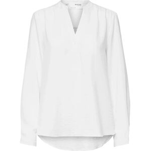 Selected Slfmivia Ls Top B Noos 44 White 44 Selected Slfmivia Ls Top B Noos 44 White 44