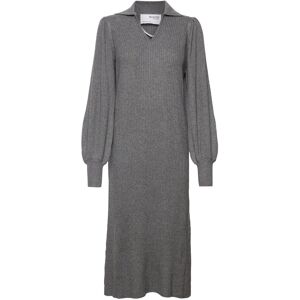 Selected Slfselene Ls Knit Dress B XS Grey XS Selected Slfselene Ls Knit Dress B XS Grey XS